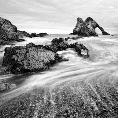 Bowfiddle rock, Portknockie, Skotsko