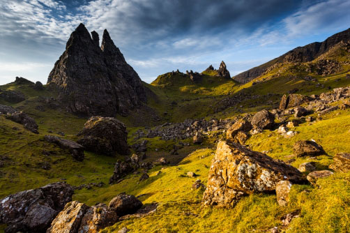 Fotografie – Old Man of Storr, ostrov Skye