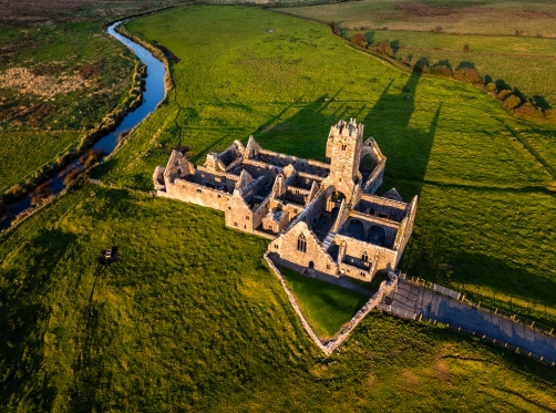 Ross Errilly Friary, ruiny kláštera